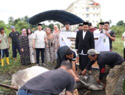 Polres Morowali Qurbankan 21 Ekor Sapi dan 4 Ekor Kambing