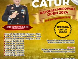 Kejuaraan Catur Kapolres Morowali Cup 2024 Akan Digelar, Semarak Sambut Hari Bhayangkara ke 78