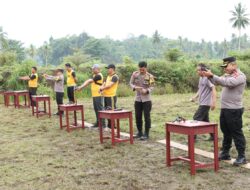 HUT Bhayangkara Ke-78 Polres Morowali Gelar Perlombaan Menembak