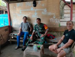Babinsa Kodim 1311/Morowali Serda Eduward Makatita: Tatap Muka Dengan Warga Binaan Merupakan Bagian Kepedulian Seorang Aparat Keamanan di Wilayahnya