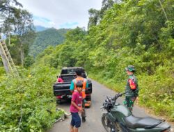 Babinsa Kodim 1311/Morowali Serka Ramli Berpartisipasi dalam Kegiatan Pembersihan Jaringan bersama PLN untuk Meningkatkan Layanan Listrik 