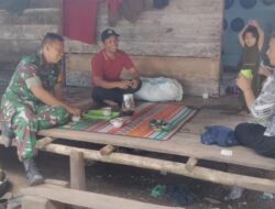 Babinsa Kodim 1311/Morowali: Kunjungi Rumah Warga Binaanya Bagian Dari Kepedulian Seorang Babinsa