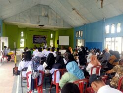 Babinsa Kodim 1311/Morowali Turut Hadiri Rapat Koordinasi Lintas Sektor di Kecamatan Mamosalato 