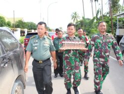 HBA ke- 64, Kodim 1311/Morowali Beri Kejutan di Kejari Morowali