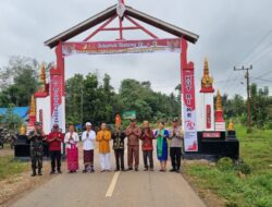 Koramil 1311-04/Lembo Sambut Tim dari Dinas Kominfo Morut: Pengambilan Foto dan Video di Desa Dolupo Karya untuk Persiapan Pemilihan Kampung Pancasila