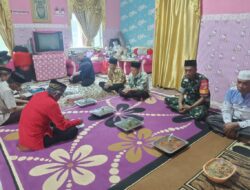 Serma Haris Babinsa Koramil 1311-03/Petasia Gelar Komunikasi Sosial Dengan Tokoh Agama Di Wilayah Binaan Desa Tompira 