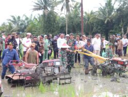 Dandim Morowali bersama PJ Bupati tinjau Pertanian Warga Puntari Makmur