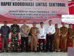 Polres Morowali Gelar Rakor Operasi Mantap Praja Tinombala 2024 di Morowali