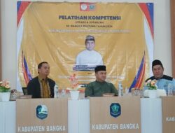 Jadi Narasumber Pelatihan Kompetensi Ustadz dan Ustadzah. “Erzaldi Rosman” Berharap Kualitas dan Mutu Mendidik Semakin Baik