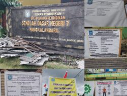 Diduga Abaikan K3 Proyek Pembangunan Gedung Sekolah, Laboratorium Komputer Dikerjakan Oleh Tiga CV