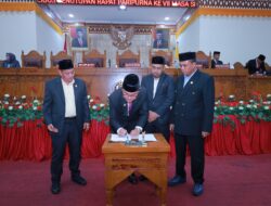 DPRK Aceh Barat Gelar Paripurna ke- VII Masa Sidang Ke- II Tahun 2024