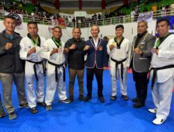 Ketua PB Taekwondo Indonesia, Berikan Ucapan Selamat ke Atlet Morowali