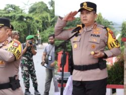 Polres Morowali Gelar Apel Pasukan Jelang Pilkada 2024