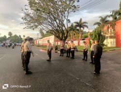 Polres Morowali Gelar Pengamanan Sosialisasi Pengawasan Partisipatif pada Pilkada 2024