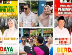 Hidayat Arsani dan Hellyana Deklarasikan  Pencalonan Gubernur dan Wakil Gubernur