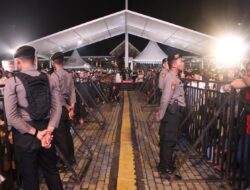 Polres Morowali Gelar Pengamanan Sosialisasi Pengawasan Pilkada Morowali 2024