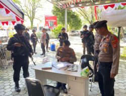 Polres Morowali Tingkatkan Pengamanan KPU Jelang Penetapan Paslon Pilkada 2024