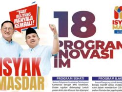 18 Program Inovasi Pasangan Isyak-Masdar pada Pilkada Belitung 2024