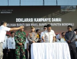 Polres Morowali Gelar Pengamanan Deklarasi Kampanye Damai PILKADA Morowali Tahun 2024