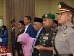 Letkol Inf Alzaki Hadiri Pelantikan Ketua DPRD dan Pengangkatan PAW