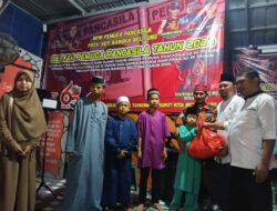 Tausiyah Agama Dan Santunan Anak Yatim Serta Dhuafa Warnai Acara Malam Puncak HUT Pemuda Pancasila Yang Ke-65 Tahun