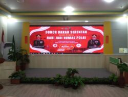 Polres Brebes Rayakan HUT Humas Polri dengan Aksi Donor Darah untuk Masyarakat