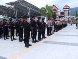 Polres Morowali Perketat Pengamanan Debat Publik Kedua Pilkada 2024, Pastikan Kondisi Aman dan Kondusif