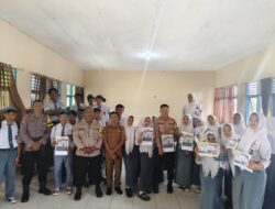 Kapolsek Bungku Barat Sosialisasikan Penerimaan Bintara Polri Kompetensi Khusus di SMKN 2 Bungku Barat