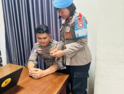 Cegah Judi Online, Propam Polres Morowali Sidak Ponsel Personel Polres Morowali dan Polsek Jajaran