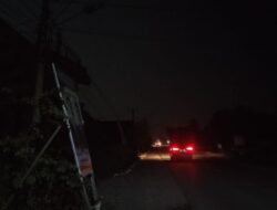 Ratusan Juta Anggaran Lampu Jalan Ibu Kota Kecamatan Witaponda Hanya Nyala Satu Bulan