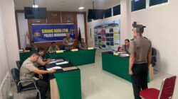 Tiga Personel Polres Morowali Dijatuhkan Sanksi Pemberhentian Tidak Dengan Hormat