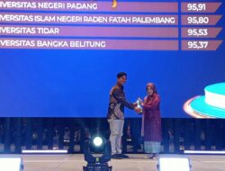 UBB Kembali Raih Penghargaan Kampus Informatif Tahun 2024