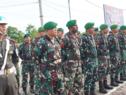 Personil Kodim 1311/Morowali Apel Operasi Lilin Tinombala 2024 untuk Pengamanan Natal dan Tahun Baru