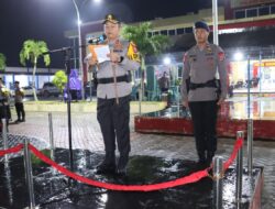Kapolres Morowali Pimpin Kenaikan Pangkat 28 Personel Polres Morowali