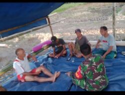 Babinsa Desa Kasingoli Pantau Kondisi Wilayah, Ajak Warga Jaga Kerukunan