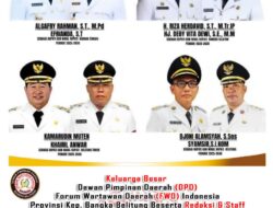 DPD FWD-I Babel Mengucapkan Selamat Atas Dilantiknya Empat Bupati dan Wakil Bupati Periode 2025-2030