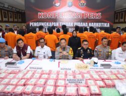 Periode Bulan Maret Polda Kepri Telah S Mengungkapkan 19 Kasus Sita Narkoba 94,5 Kg Sabu dan Ekstasi 4.043 Butir