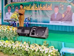 Melalui Halal bi Halal, Bupati Morowali Komitmen Tingkatkan Kinerja Pemerintah dan Pembangunan Daerah