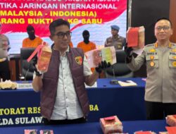 Polda Sulteng Ungkap 24 Kilogram Sabu Jaringan Lintas Negara dan Kantongi Identitas Bandar Narkoba