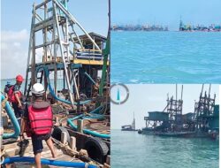 Ratusan Ponton PIP Serbu Laut Sampur DU 1556, Diduga Banyak Beroperasi Tanpa SPK