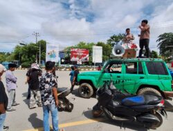 Kantor Kementerian Agama Sultra Didemo terkait Dugaan Tindak Pidana Korupsi