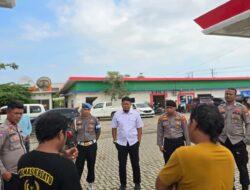 Polsek Bahodopi Lakukan Pengawasan dan Penertiban BBM Subsidi di SPBU Bahodopi