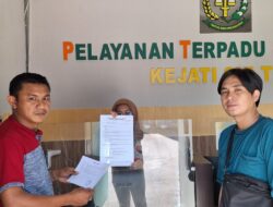 Proyek Peningkatan Jalan Batas Kota Tabanggele Dinas PUPR Kota Kendari Resmi Diadukan ke Kejati Sultra