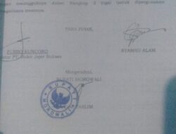 Diduga SKPT Tanah yang di Jual ke PT. BJS Palsu