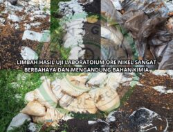 Perusahaan Pengujian Kadar Ore Nikel Diduga Cemari Lingkungan, Bupati Konsel Diminta Keluarkan Rekokendasi Pencabutan Izin PT TCI dan PT TPU