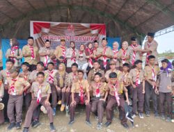 Kwarran Bahodopi Gelar Perkemahan HUT Pramuka ke-64 Tema: “Kolaborasi untuk Membangun Ketahanan Bangsa”