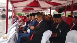 Upacara HUT ke-80 RI di Morowali Berlangsung Khidmat Meski Diguyur Hujan