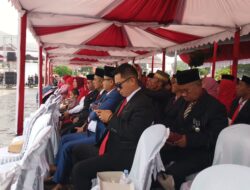 Upacara HUT ke-80 RI di Morowali Berlangsung Khidmat Meski Diguyur Hujan