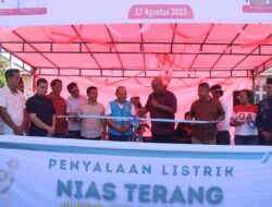 Dari Gelap Menuju Cahaya: PLN UP3 Nias Wujudkan Mimpi Warga Muzoi di Momen HUT ke-80 RI