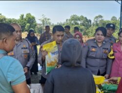 Polres Morowali Gelar Pasar Murah, Ringankan Beban Warga di Tengah Kenaikan Harga Pangan